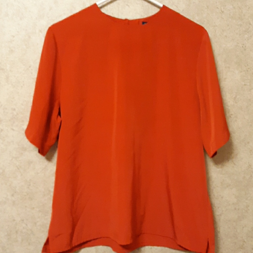 Preston & York red blouse..